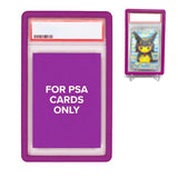 Hard Stackable Colored Guards with Precision Fit for PSA Card Cases Protective Sleeve Purple