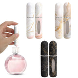 6PCS 5ml Refillable Mini Perfume Atomizer Travel Spray Bottle – Portable Scent Container
