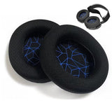 Replacement Cushion Ear Pads Compatible With Steel Series Arctis 1 3 5 7 9 Pro Gaming Headset Blue Grid Pattern