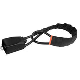 Car Steering Wheel to Seat Belt Lock Anti-Theft Adjustable Security Device Black