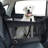 Foldable Pet Auto Seat  Pad Water-resistant for Small Medium Dogs Black