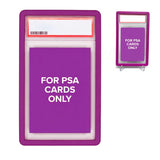 Hard Stackable Colored Guards with Precision Fit for PSA Card Cases Protective Sleeve Purple