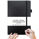 2026–2027 Monthly Planner Calendar Black