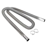 Stainless Steel Parking Heating Device Exhaust Pipe 60-200cm for Cars & Trucks 200 CM