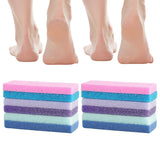 6Pcs Pedicure Foot Pumice Stone for Feet Skin Callus Remover and Scrubber for Dead Skins Sided