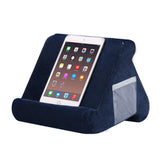 Reading Pillow 3 Angle Lap Cushion for Bed Sofa Navy Blue