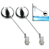 2Pcs Float Valve 304 Stainless Steel for Water Level Float Valves