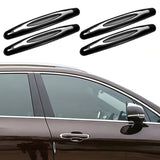 4Pcs Universal Car Door Edge Protector Anti Scratch Guard Anti-collision Strips Black