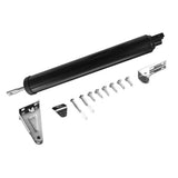 Storm Door Closer Heavy Duty Pneumatic Screen Door Closer Adjustable Closing Speed Black