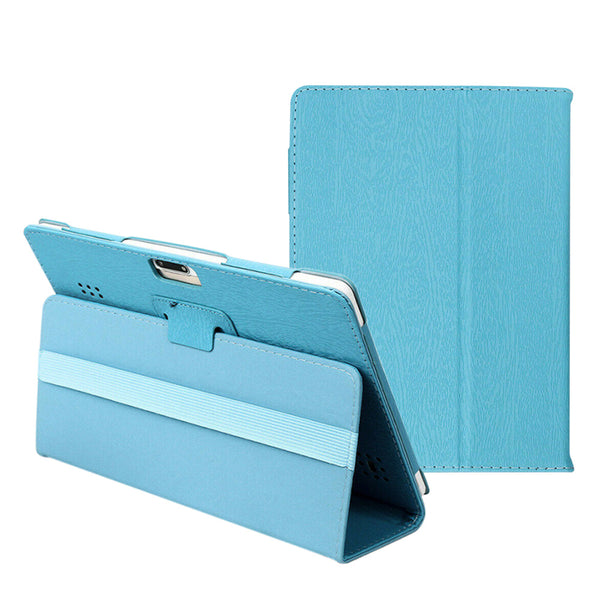 10-10.1 Inch Universal Tablet Case with 360° Rotatable Stand Blue