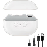 Multifunctional Electric Nail Clipper & Grinder for Secure Painless Nail Care White