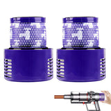2PCS Washable HEPA Pre Motor Filter Compatible with Dyson V10 SV12