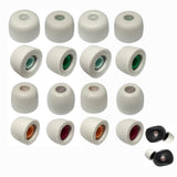 16 Pcs Memory Foam Eartips Compatible with Sony WF 1000XM6 XM5 XM4 Earbuds Gray