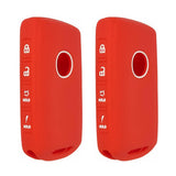 2 PCS Silicone Key Cover Compatible with Mazda CX-3 CX-4 CX-5 CX-30 Style 3