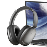 Over Ear Bluetooth Wireless Headphones Lightweight Foldable for Travel Home and Office Black