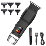 Beard Trimmer for Men Rechargeable Men's Hair Clippers & Razor Black Silver