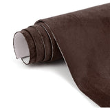 Self-Adhesive Faux Suede Repair Patch for Car Interior Door Panels Brown