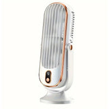 Wireless Cooling Table Fan Portable Tower Fan 5 Speed 720 Degree Oscillation White