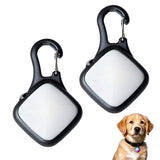 2PCS Pet Collar Clip Light LED for Dogs Cats Night Outdoor Walks