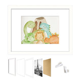 Picture Frame Display Pictures Wall Gallery Photo Frames for Home Office White