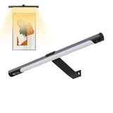 Rechargeable Wireless LED Wall Picture Light with Motion Sensor for Art Black