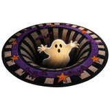 3D Halloween Area Rug Round Non Slip Soft for Bedroom Living Room Style 3