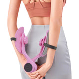 Inner Thigh Exerciser for Women – Resistance Hip & Pelvis Trainer Purple