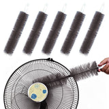 5 PCS Fan Cleaning Brush Bendable Cobweb Duster for Ceiling Fan Blades Air Vents Grey
