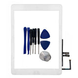 Replacement Glass Screen Compatible with iPad 5th to 9th Gen with Repair Tools White