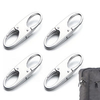 4PCS Zipper Pull Replacements with Lock for Luggage and Suitcases Style 3