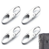 4PCS Zipper Pull Replacements with Lock for Luggage and Suitcases Style 3