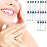 20Pcs Replacement Electric Toothbrush Heads Compatible Oral B Toothbrush Style 1