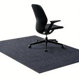 Office Chair Mat for Hardwood Floor Anti Slip Gray