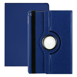 360 Degree Rotating PU Leather Case Compatible With iPad 10th and 11th Gen A16 Dark Blue