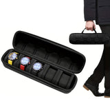 Portable Watch Storage Box Travel Organizer Watch Roll Display Case Style 2