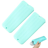 2-Pack Heat Resistant Silicone Pouch – For Hair Styling Tools Storage Green
