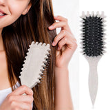 Large Hair Brush for Wave Curl Styling and Detangling Daily Beige