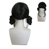 Cosplay Wig for Girls Cartoon Role Play Costume & Halloween Party Gift Black