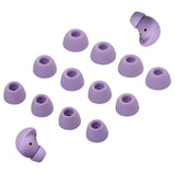 6 Pairs Ear Tips Compatible With Galaxy Buds 2 Pro S/M/L Replacement Soft Earbuds Purple