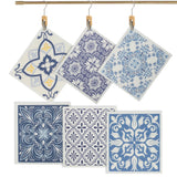 6Pcs Super Absorbent Reusable Kitchen Dishcloths Towels Style 1