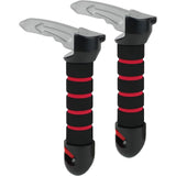 2PCS Car Door Handle for Elderly Car Assist Support Handle With Cutter Red