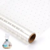 Waterproof Clear OPP Wrapping Paper Rolls for Flower Bouquets Style 3