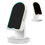 3-in-1 Induction Speaker with Phone Stand and Bluetooth 5.3 for Home Office White