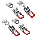 4 PCS Toggle Latch Quick Release Over Centre Latch for Door Window Cabinet Medium