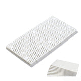 8 PCS Plastic Aquarium Grid Divider Set for Fish Tanks and Breeding White
