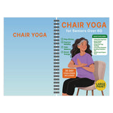 Chair Yoga Notebook for Seniors Strength Balance & Wellness Exercises Blue