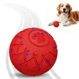 3 Mode Interactive Dog Ball Toy Smart Dog Toy for Medium and Large Dogs Red