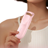 Heated Eyelash Curler – Portable Electric Lash Curler for Long-Lasting Natural Curls Macaron Pink