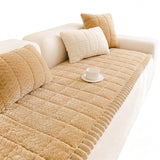 Non Slip Couch Covers for Dogs Fuzzy Pet Couch Covers for Furniture Protector Washable Coffee