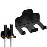 Olympic Barbell Hanger Space Saving Garage Gym Bar Wall Mount Rack